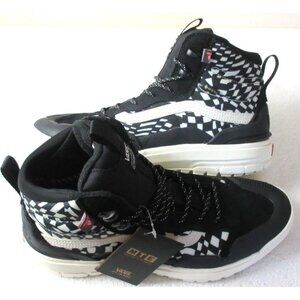 Vans Men's Ultrarange Exo MTE-2 Black Warped Checkerboard Gore-Tex Sizes NEW